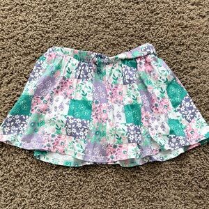 Pastel Patchwork Floral Skirt - Pink, Mint & Lavender